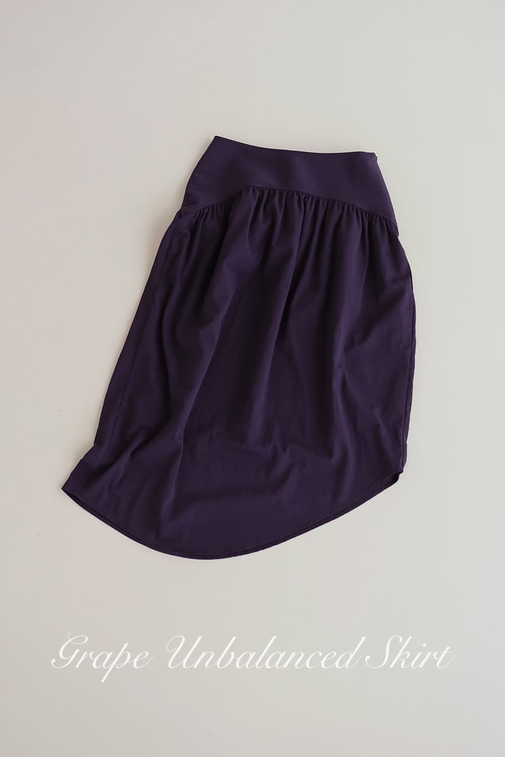 수문 언발란스 스커트 상품이미지1