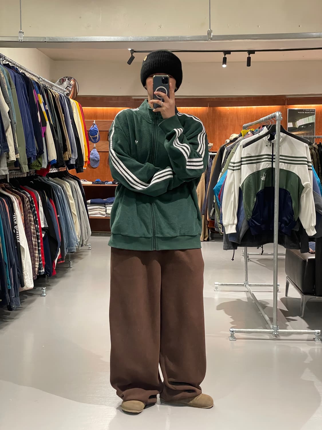 아디다스 타월 플리스 집업   상품이미지6