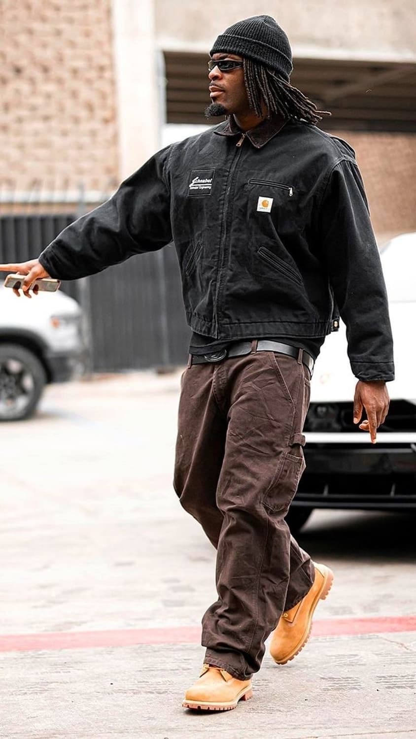 칼하트 블랙 워크 자켓 XL 상품이미지1