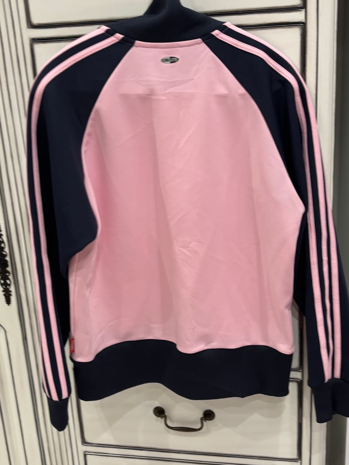 아디다스 딸기우유 핑크네이비 져지 트랙탑 대만영화여주 상품이미지3