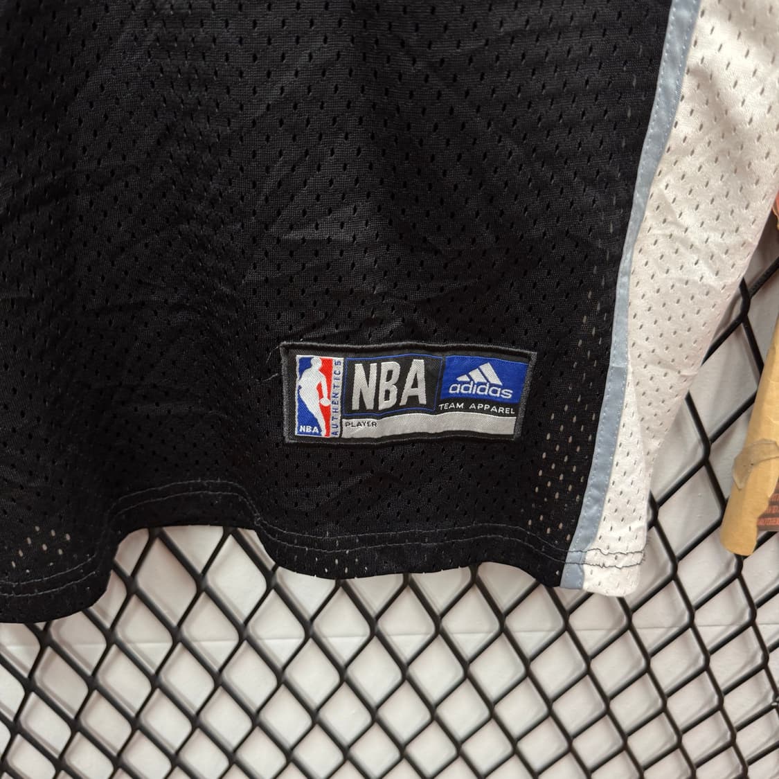 00s 아디다스 X NBA 샌안토니오 스퍼스 팀 저지 블랙 상품이미지7