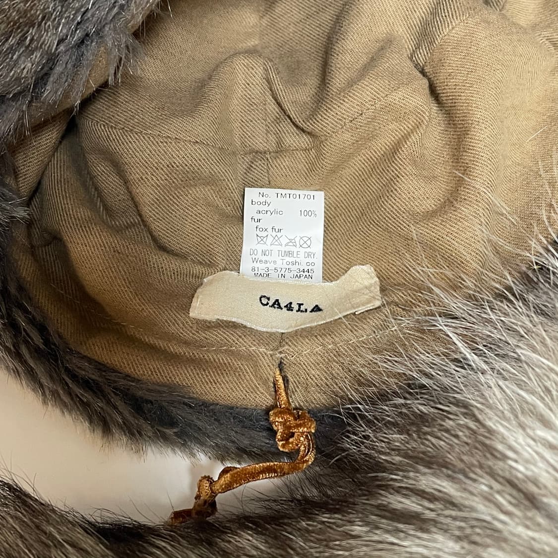 Ca4la 리얼 폭스 퍼 샤프카 상품이미지4