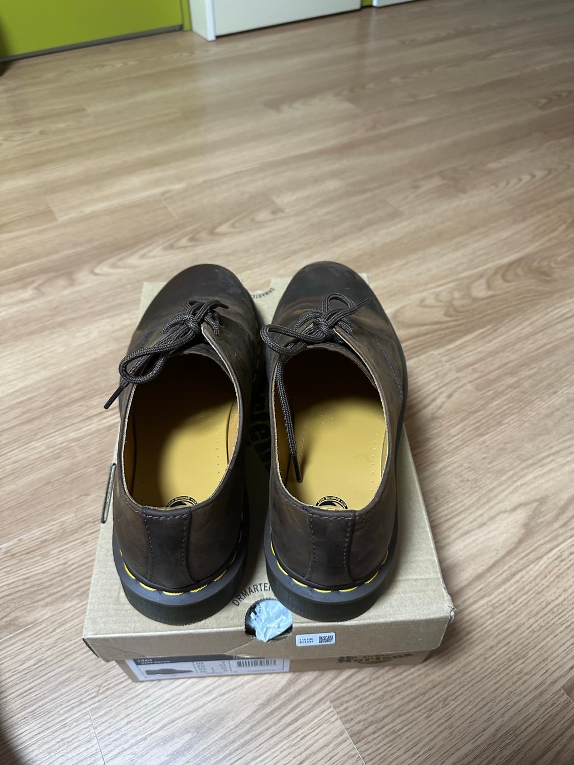 닥터마틴 1461 다크브라운 크레이지 호스 280mm 상품이미지4