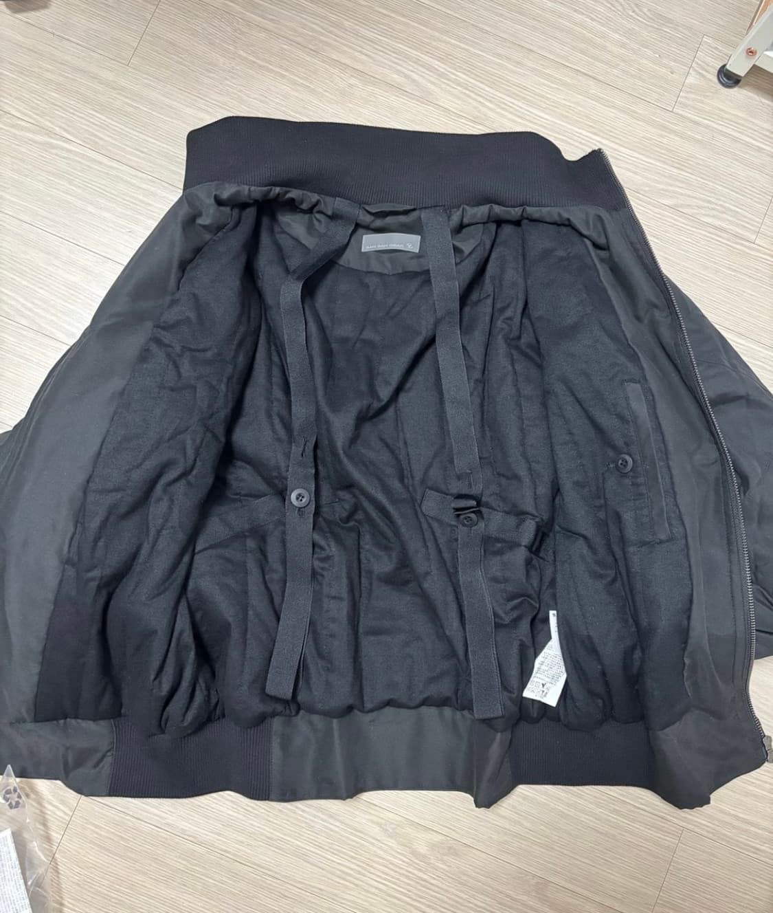 (2)산산기어 봄버 자켓 블랙 상품이미지2