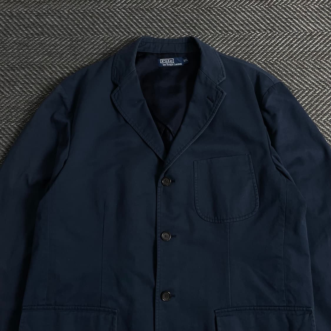 폴로 랄프로렌 네이비 코튼 블레이저 재킷y 3793 상품이미지5