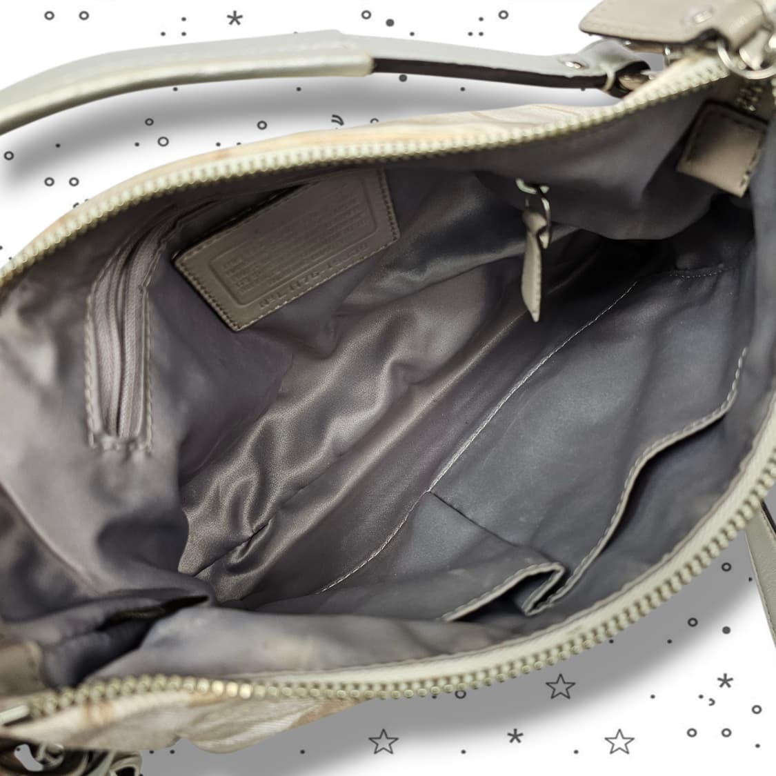 COACH 코치 시그니쳐 스팽글 포인트 숄더백 상품이미지7