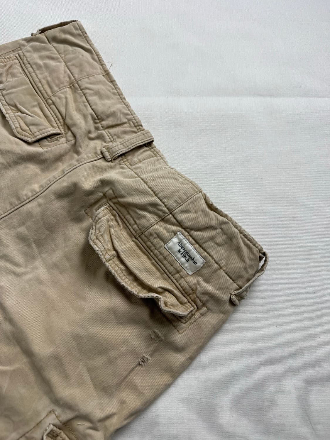 abercrombie 아베크롬비 빈티지 밀리터리 카고 반바지 상품이미지5