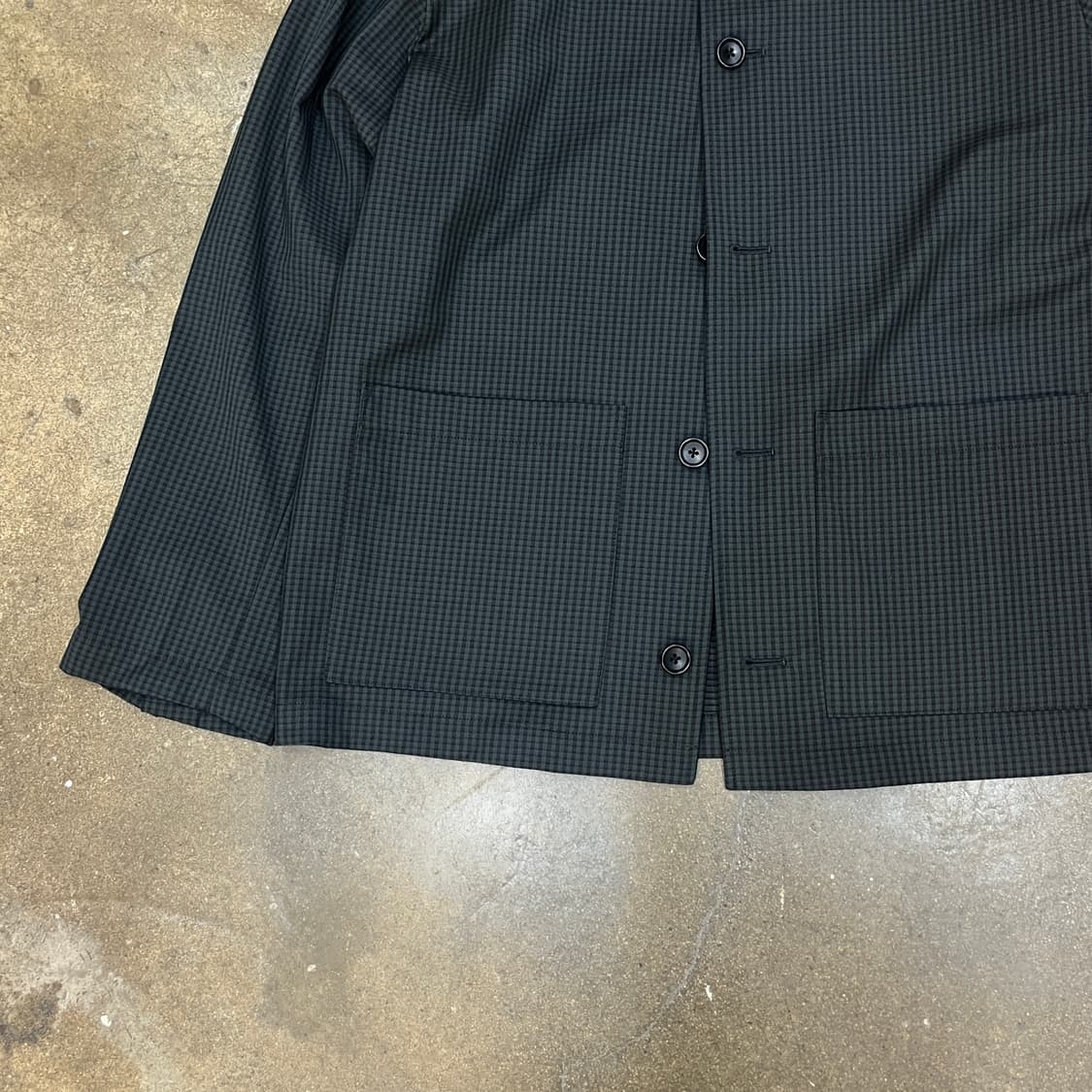 United Arrows 체크 자켓 상품이미지3