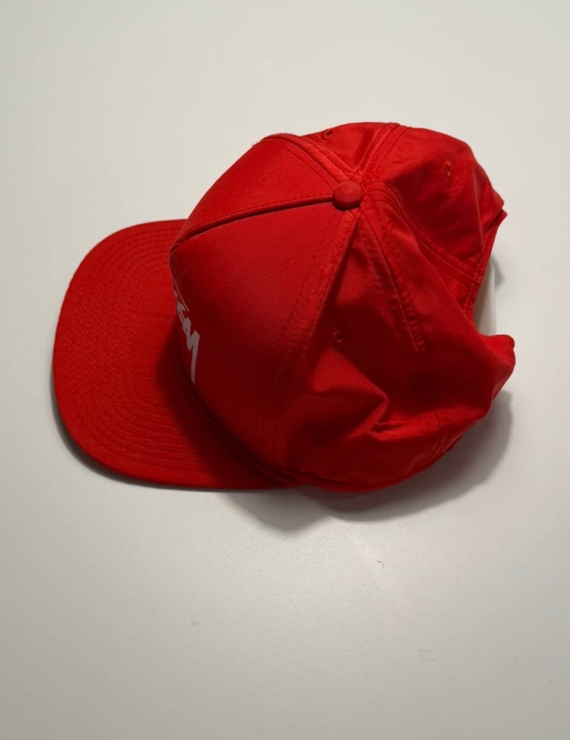 스투시 빨간색 볼캡 상품이미지4