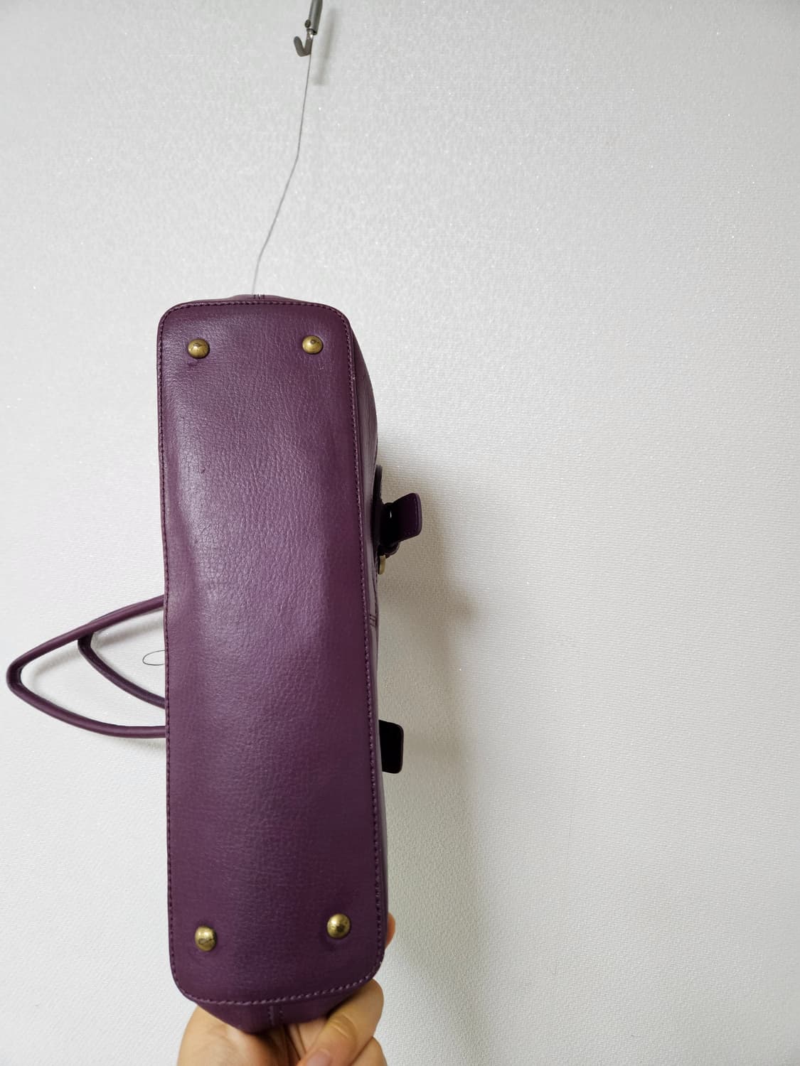 [최저가 단돈 2만원] 하디 애미스 자주색 명품 토트백 상품이미지5