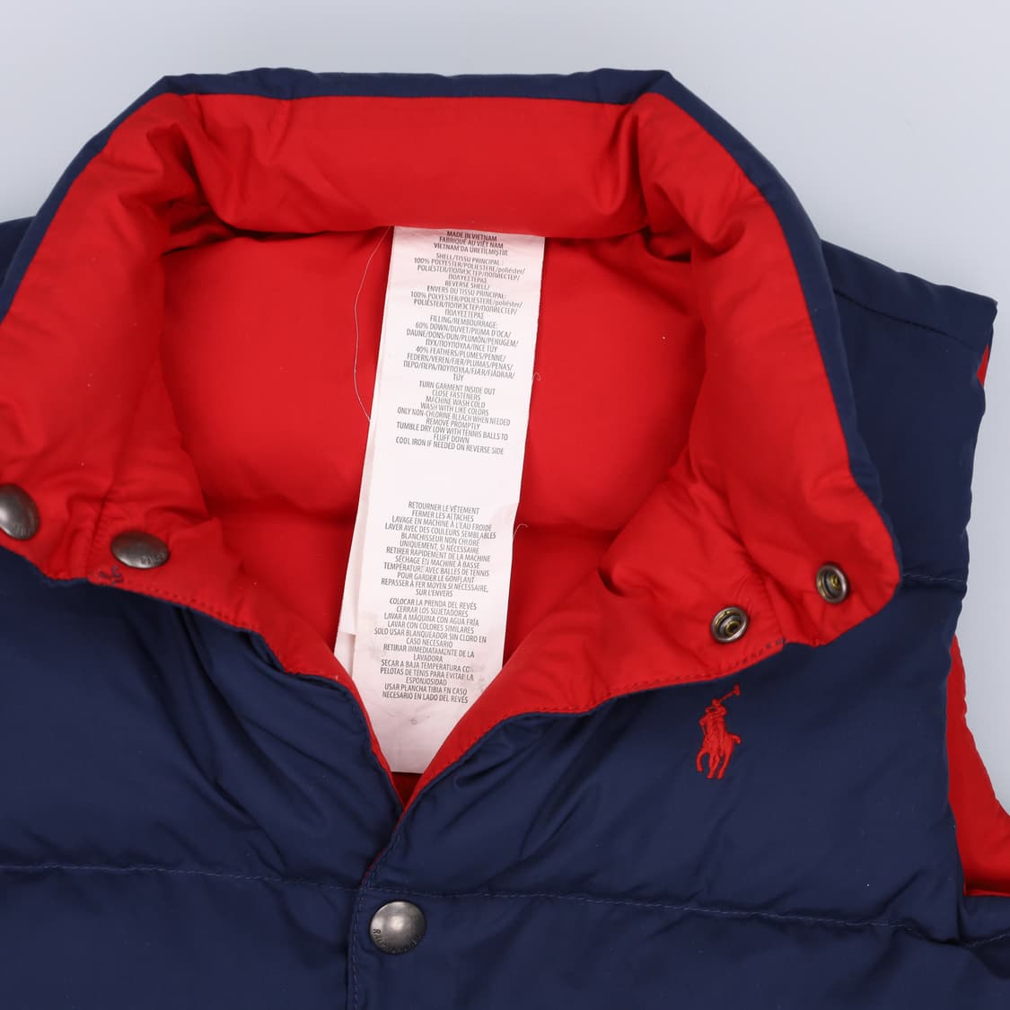 6 폴로 키즈 리버시블 패딩조끼 0319H1 상품이미지3