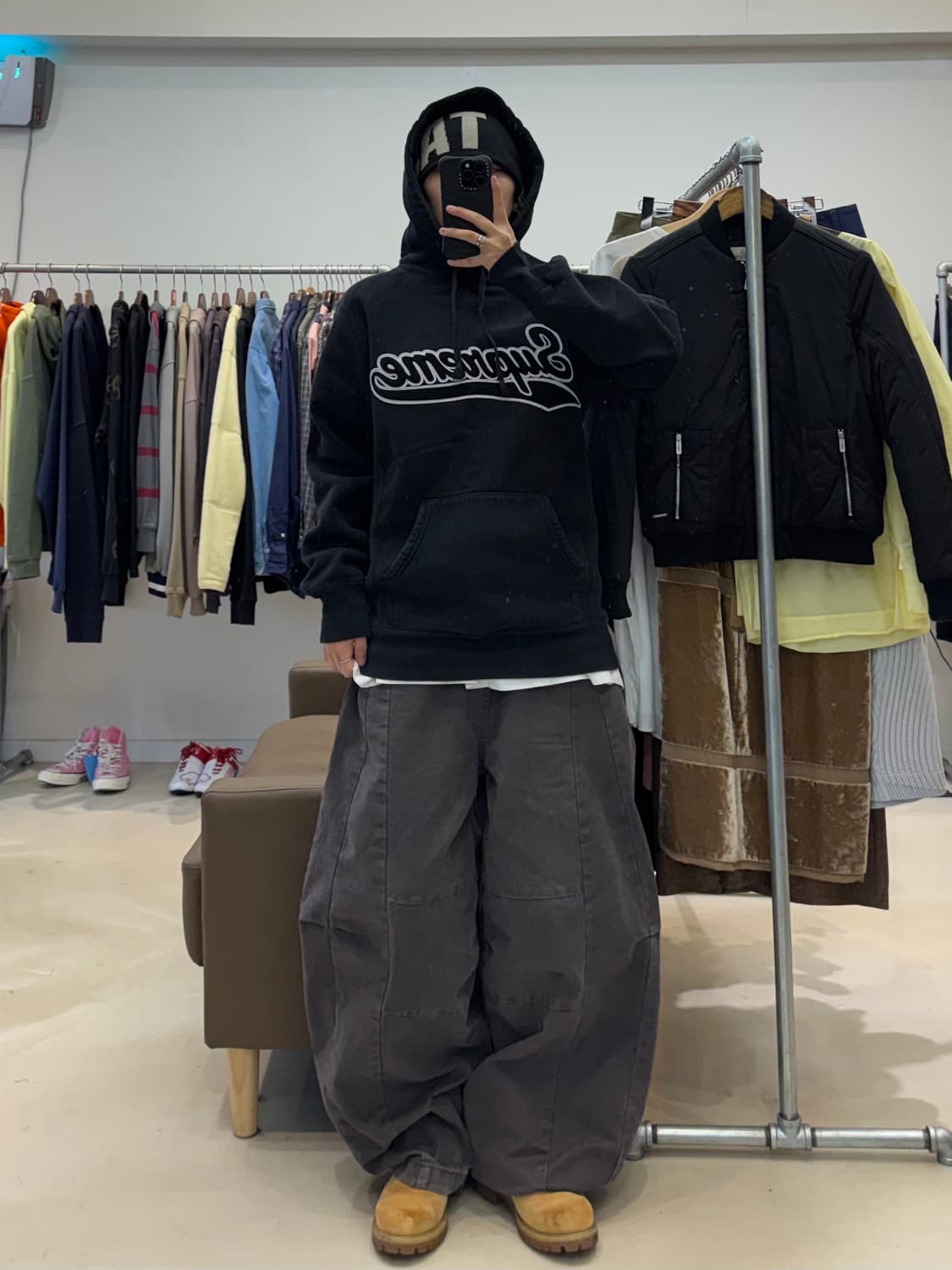 슈프림 x MCMXCIV 러플 스크립트 후드티 상품이미지7