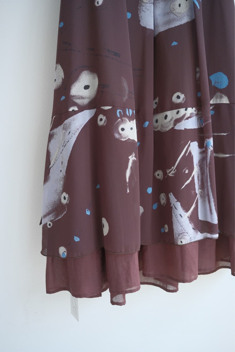 Brown sheer dress 상품이미지6