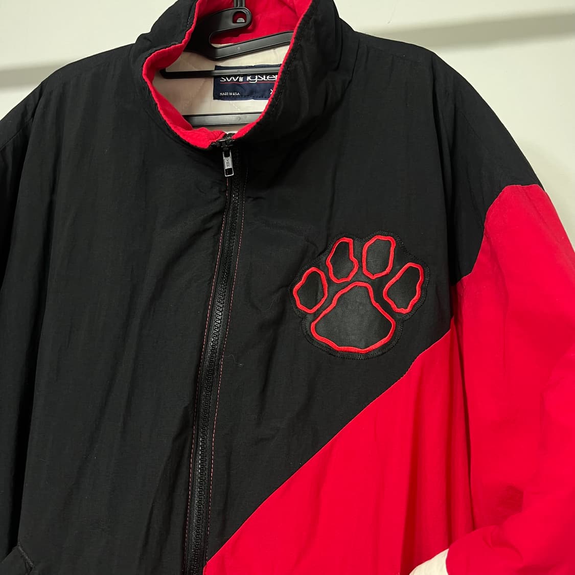 90s USA 미국생산 올드스쿨 점퍼 자켓  상품이미지4