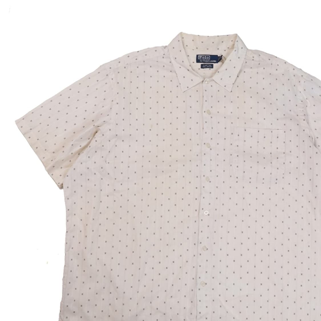 90’s USA Polo Clayton Cotton Half Shirt 상품이미지2