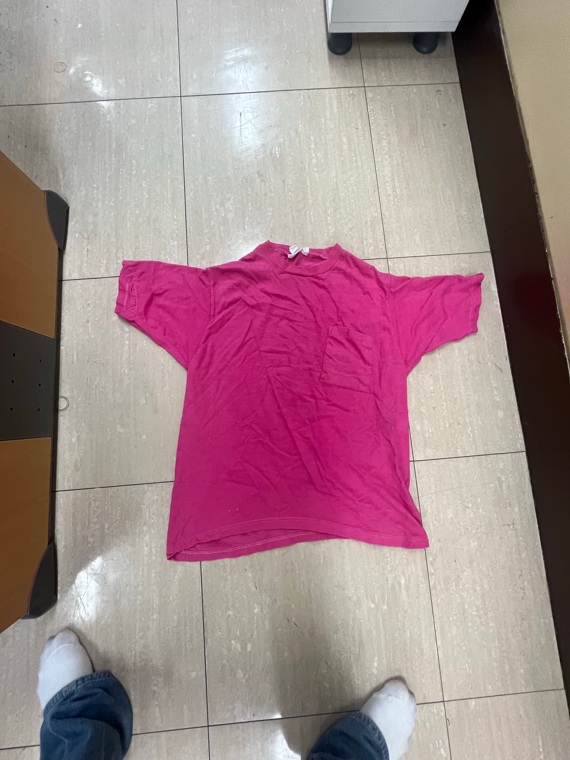 Vintage blank pocket t shirs 상품이미지1