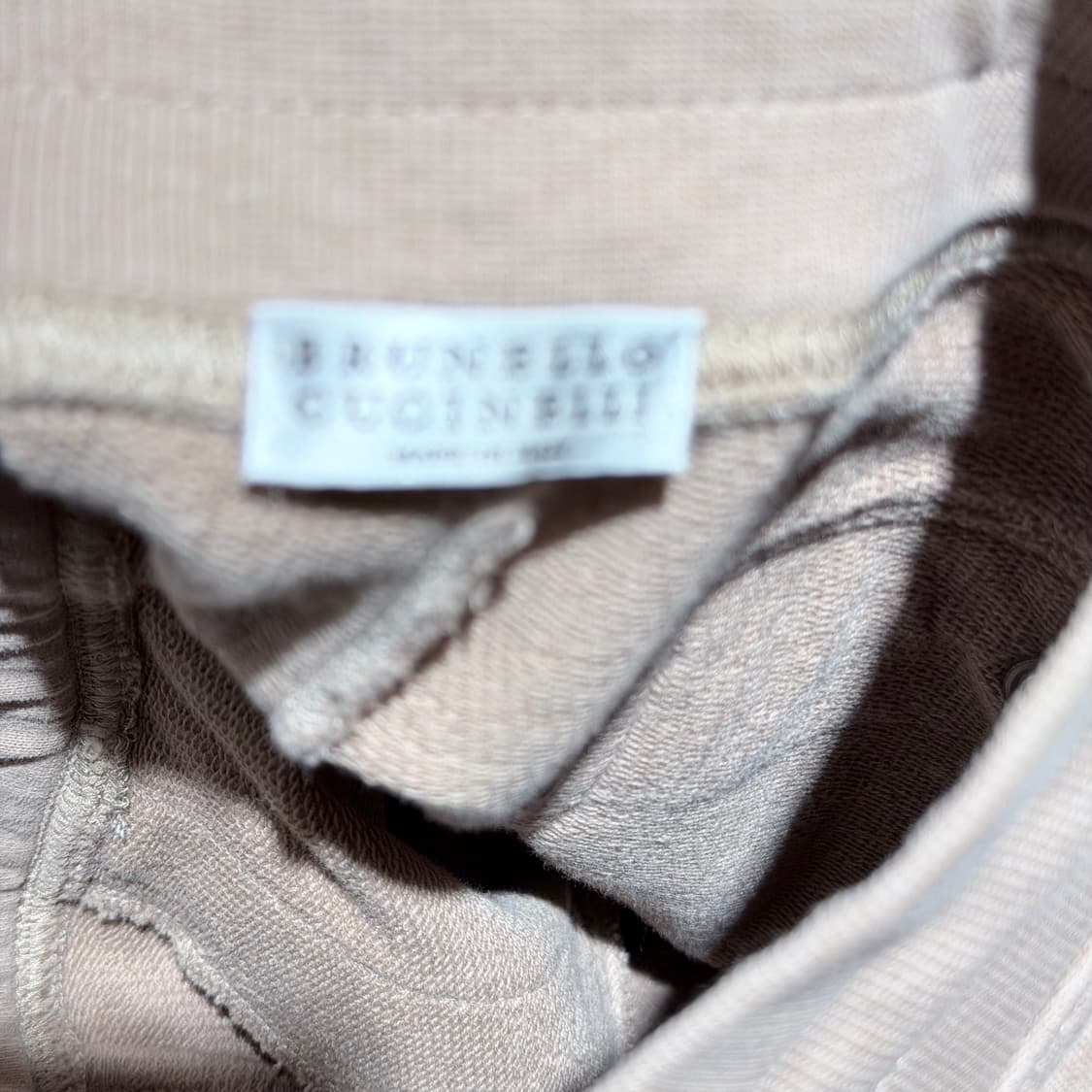 (A+/L) / 브루넬로 쿠치넬리 프렌치 테리 라운지 팬츠 상품이미지6