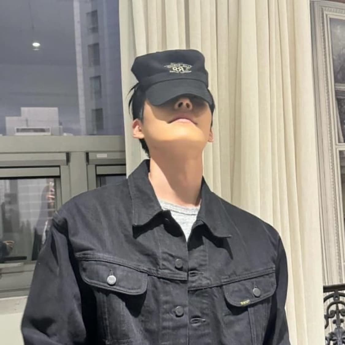 (구형) RRL LOT 271 데님 트러커 재킷 블랙 L 신품 멕시코 상품이미지2