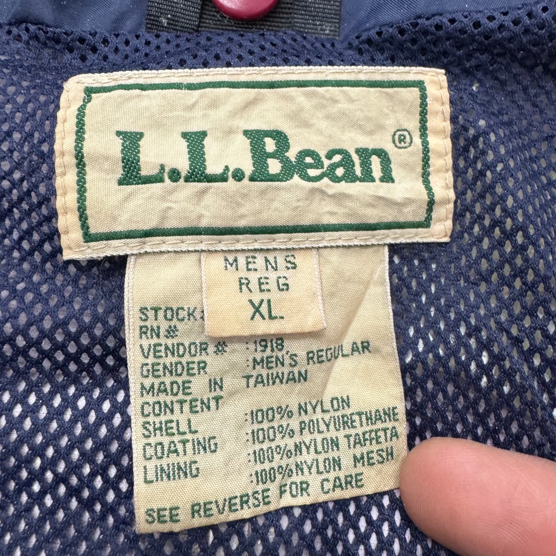 엘엘빈 풀오버 고프코어 나일론 바람막이 자켓 상품이미지8