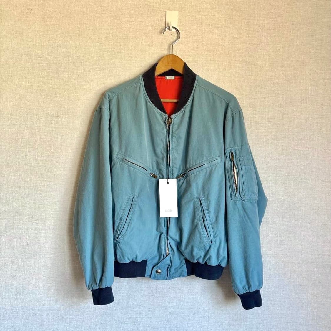 26ss Vintage Silk Cotton Test Pilot jkt 상품이미지2