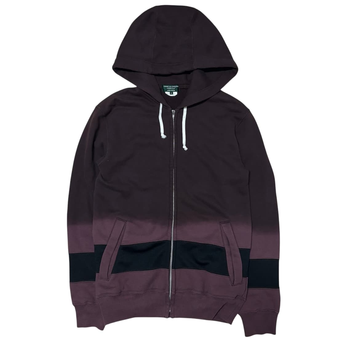 [S] 꼼데가르송 옴므 플러스 에버그린 08AW 블리치 후드집업 상품이미지1