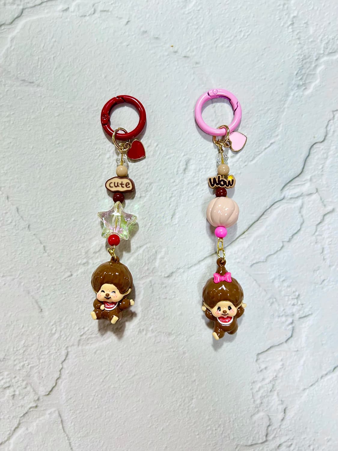 미니 몬치치 커스텀키링 (Cute / Wow ver.) 상품이미지2