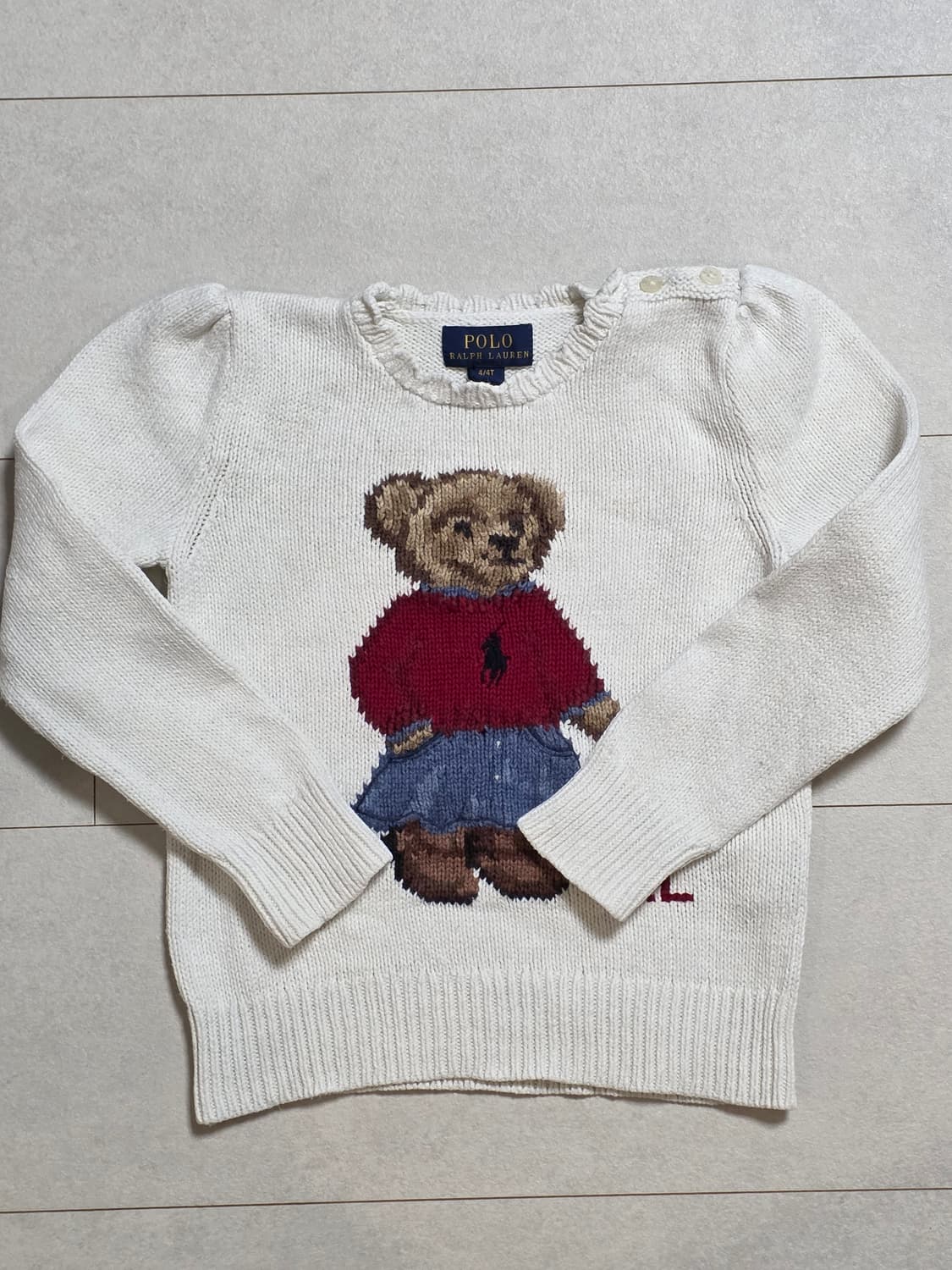 폴로 랄프로렌 베어니트 4t 상품이미지1