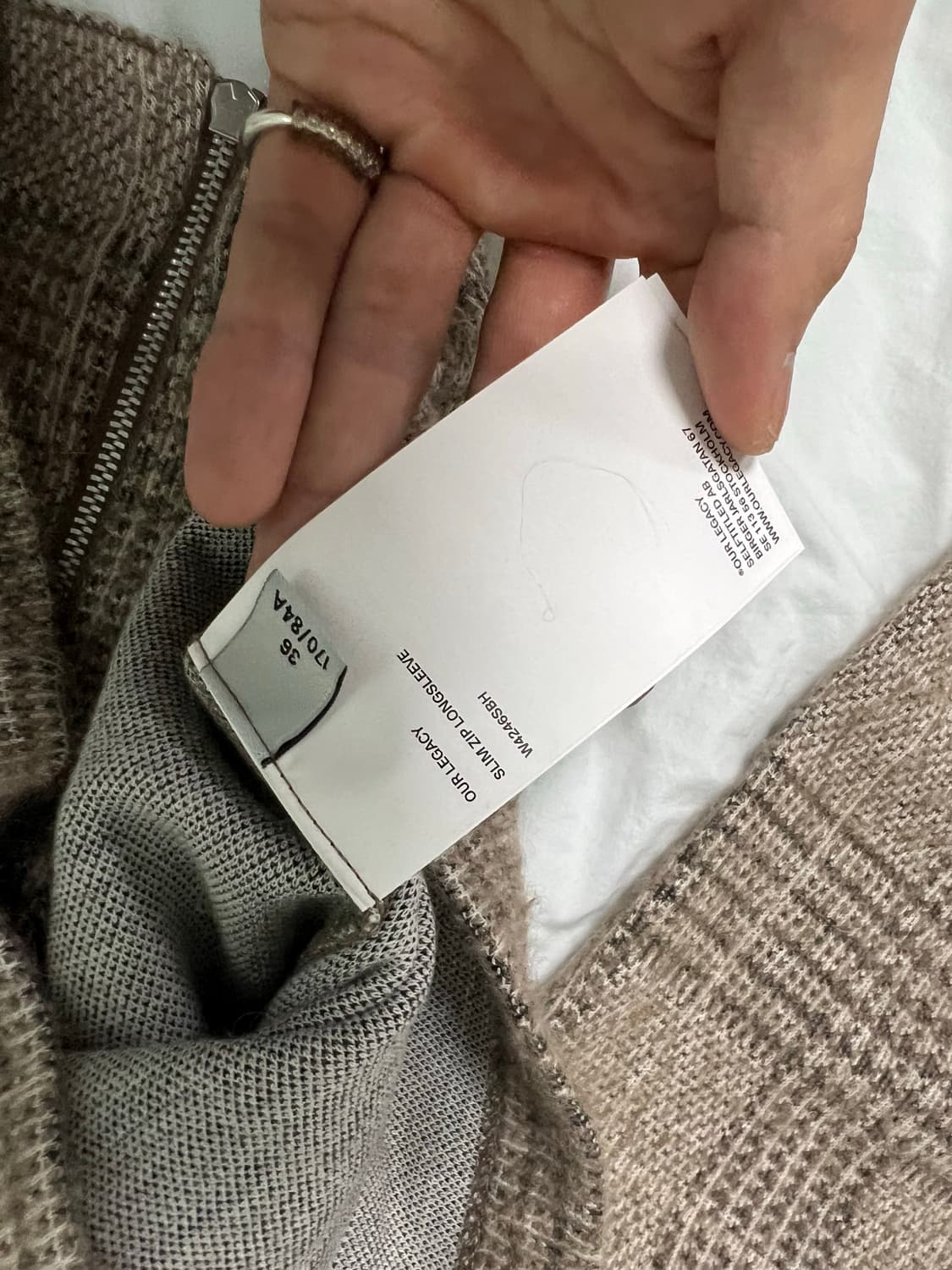 아워레가시 집업 가디건 36size 상품이미지5