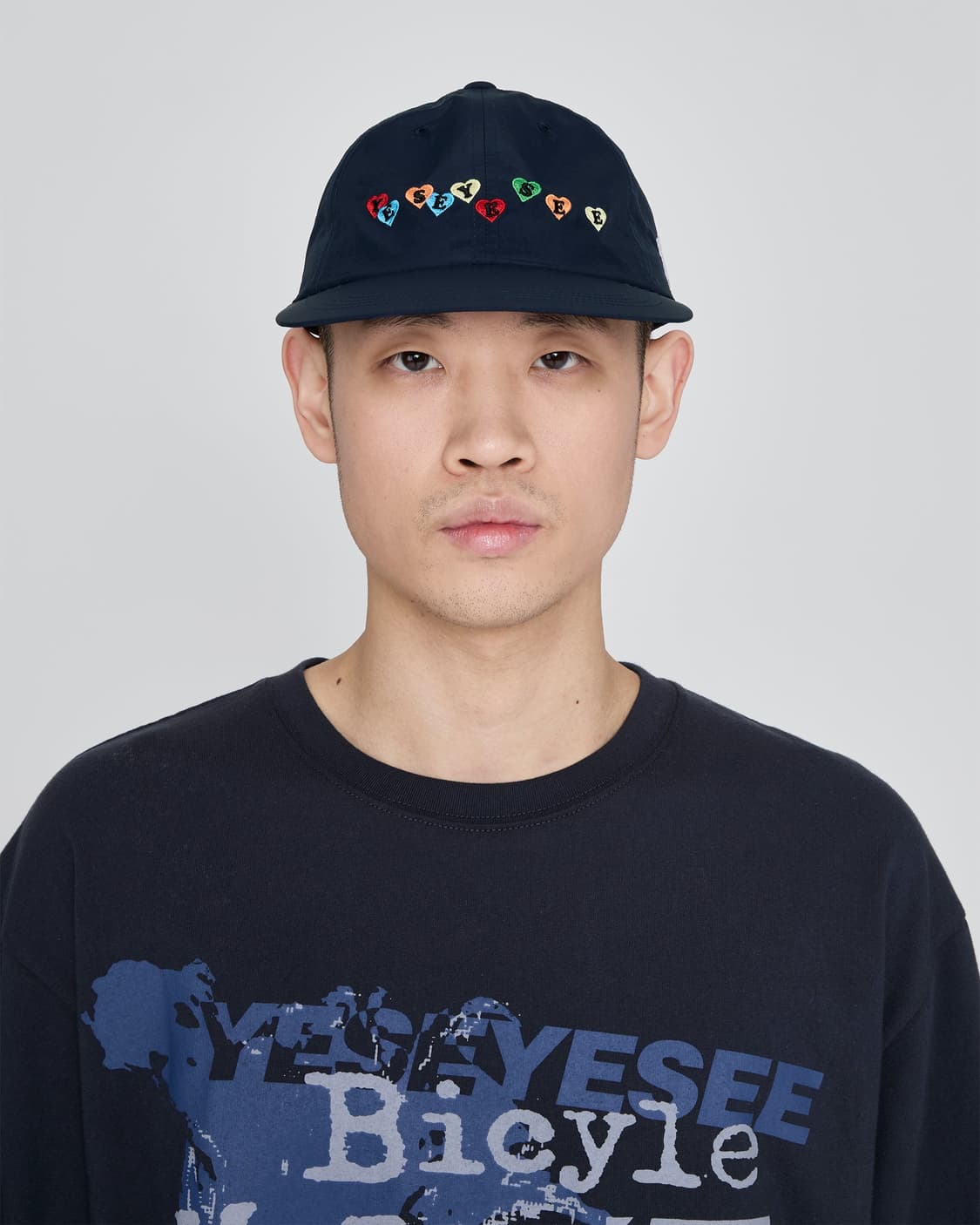 yeseyesee - Lover Cap Navy 상품이미지2