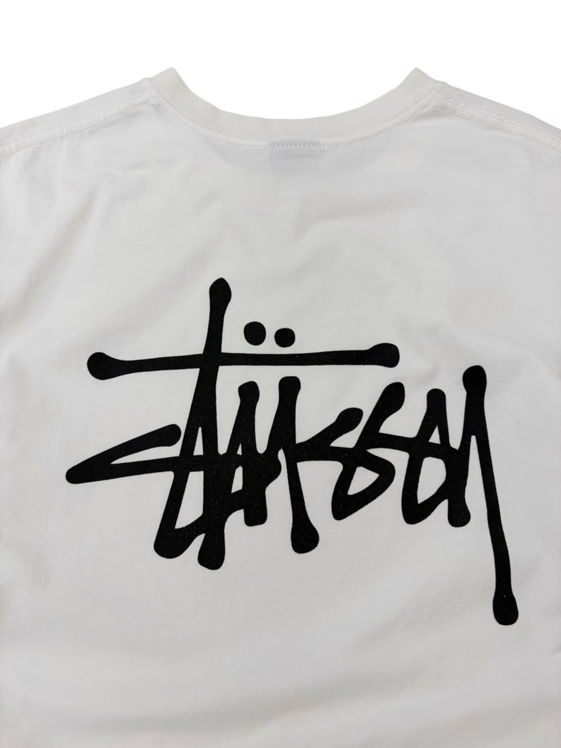 STUSSY 스투시 반팔 화이트 (L) 상품이미지10