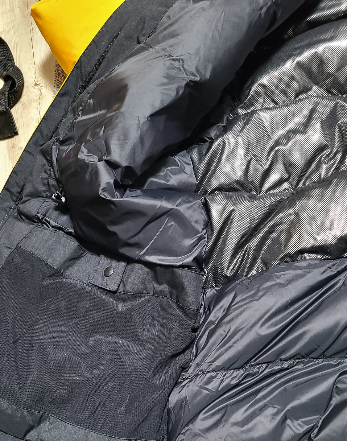 고어텍스 윈드스토퍼 대장급 거위구스패딩 100L 새제품 상품이미지5