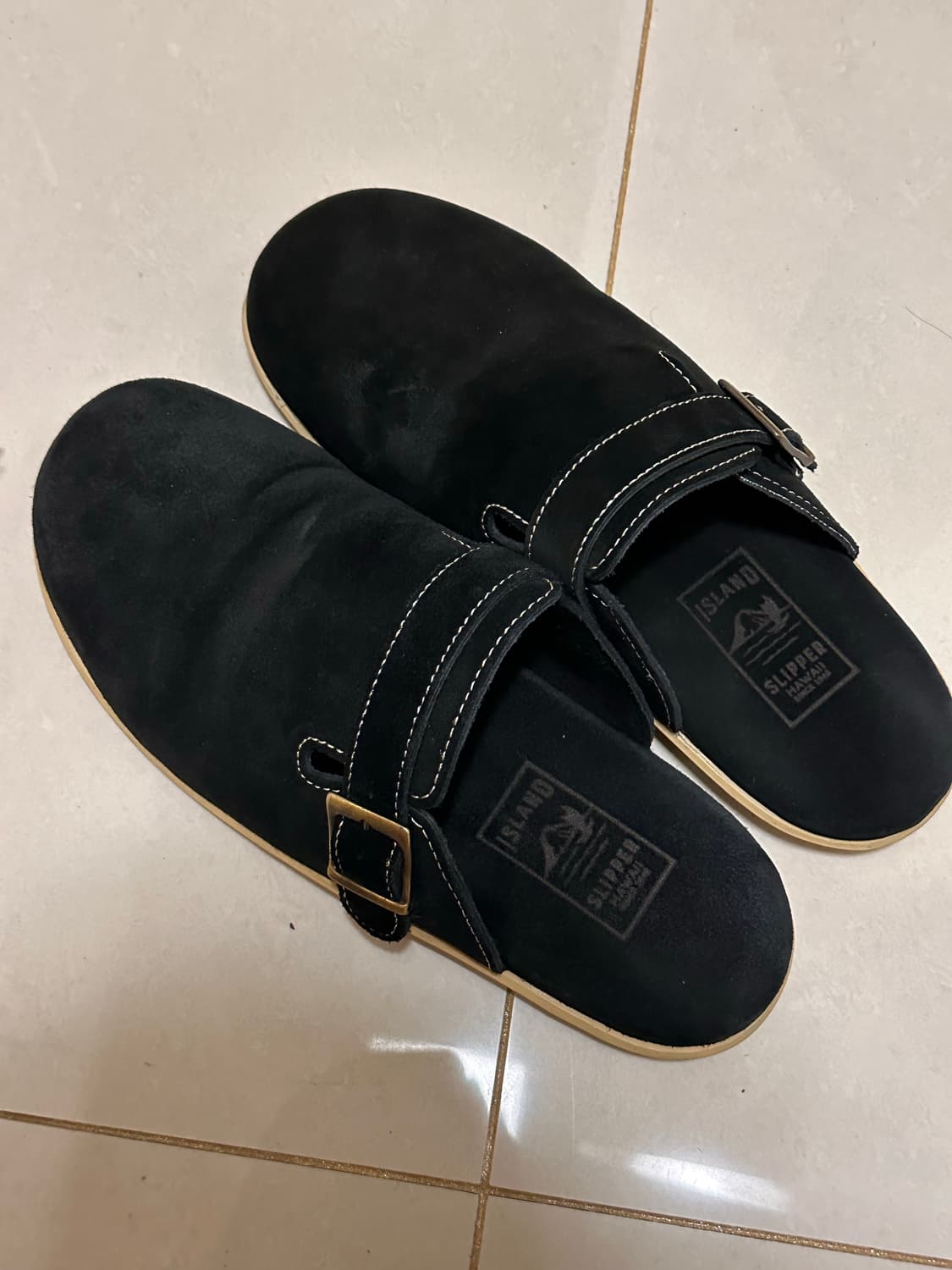 아일랜드 슬리퍼 스웨이드 뮬 290(실사이즈 280) 상품이미지4