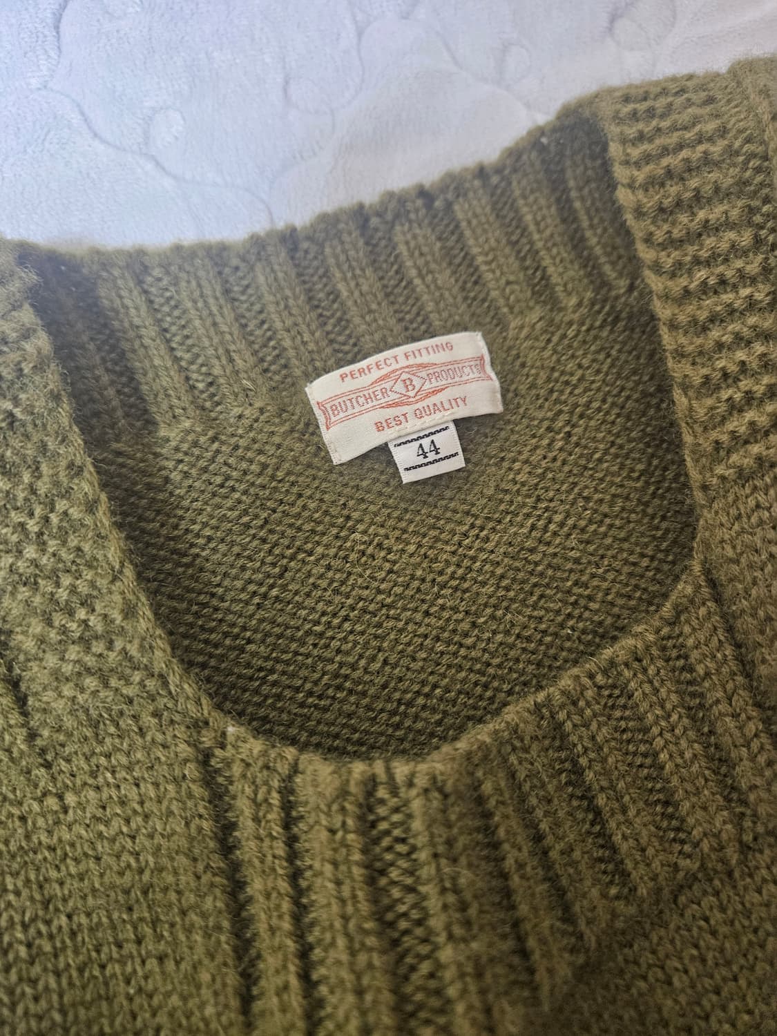 엣라코(타임원클로딩) 레드크로스 니트베스트 44사이즈 팝니다. 상품이미지3