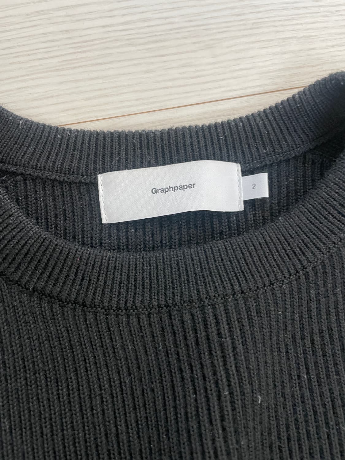 그라프페이퍼 하이덴시티 니트 2사이즈 상품이미지3