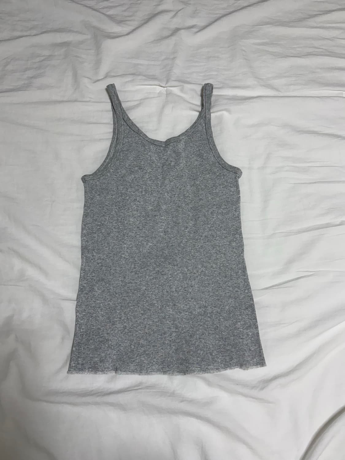 브랜디멜빌 그레이 슬리브리스 회색 나시 상품이미지2