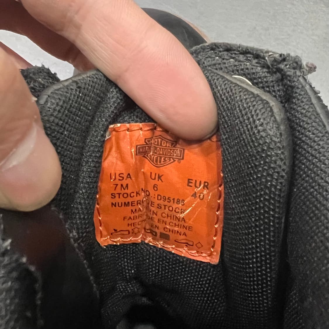  할리데이비슨 타이슨 부츠 y15211 상품이미지8