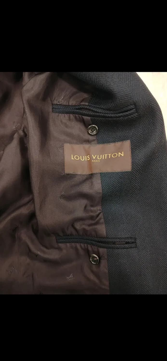 LOUIS VUITTON HARRINGBONE OVERSIZED COAT 상품이미지10