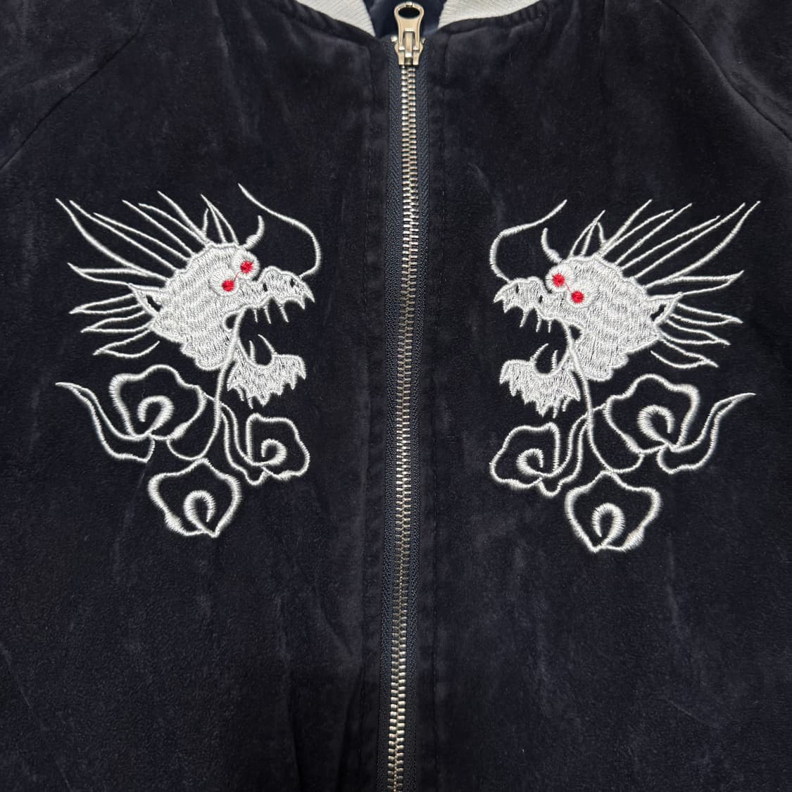 벨벳 누빔안감 용자수 스카잔 상품이미지4