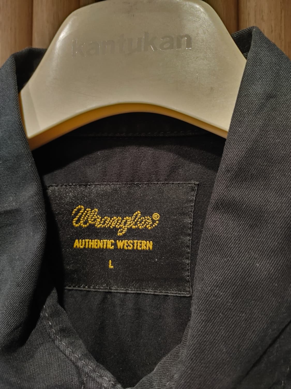 무배) 랭글러 어센틱 웨스턴 셔츠 - L 상품이미지4