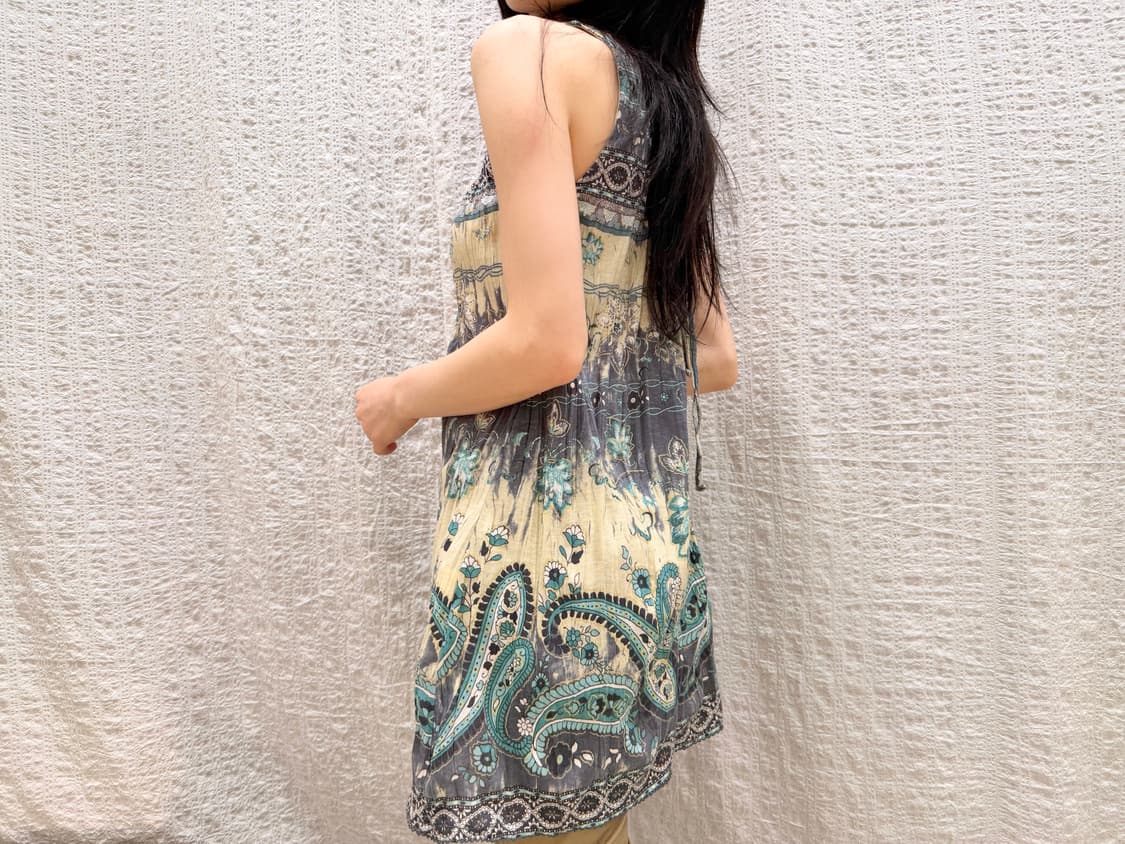 Dusty Blue Boho Cami 상품이미지3