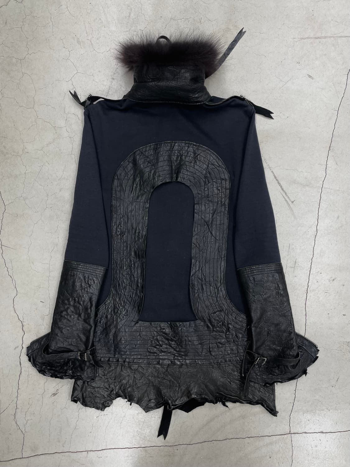 Michel Berandi FW06 Fox Fur trim jacket 상품이미지2