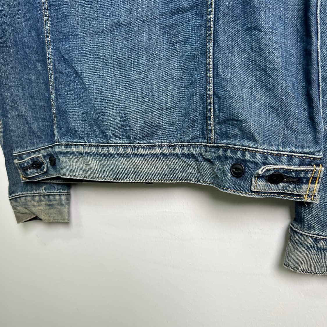 90's 에드윈 데님 트러커 자켓 L 상품이미지7