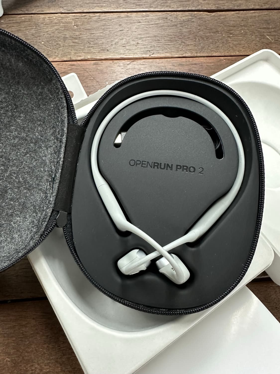 shokz 샥즈 오픈런 프로 2 S820 골전도 이어폰 실버 신품 상품이미지3