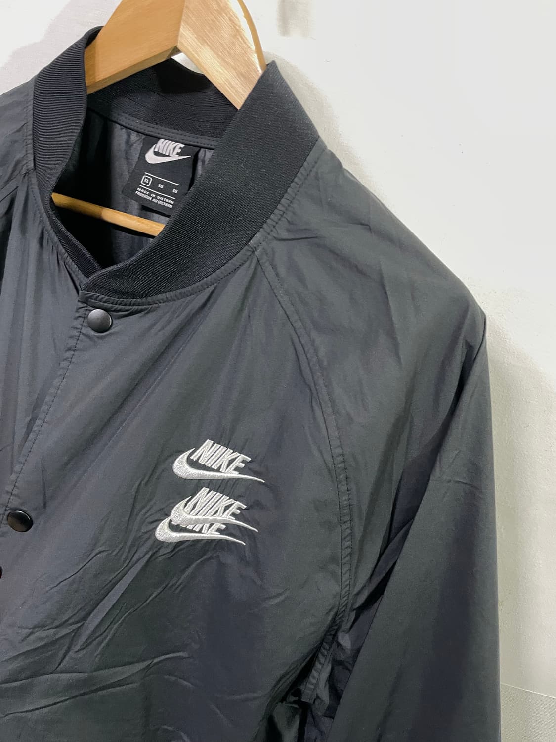 나이키 월드투어 경량 봄버 블루종 자켓 105 사이즈 나이키 바람막이 상품이미지4