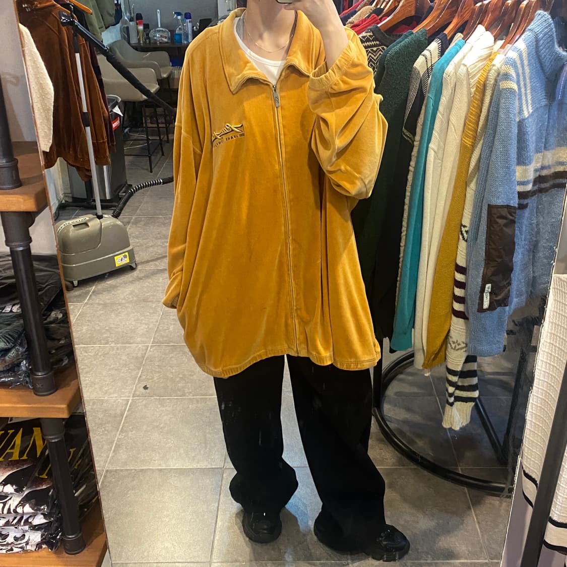 [NO.9] Pelle Pelle 벨벳 져지 상품이미지4