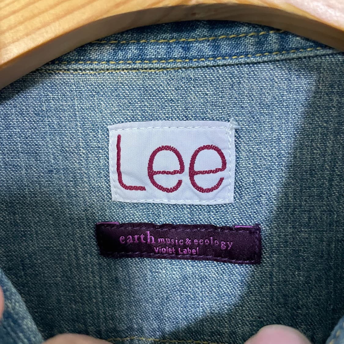 Lee 재팬 웨스턴 데님 셔츠 상품이미지4