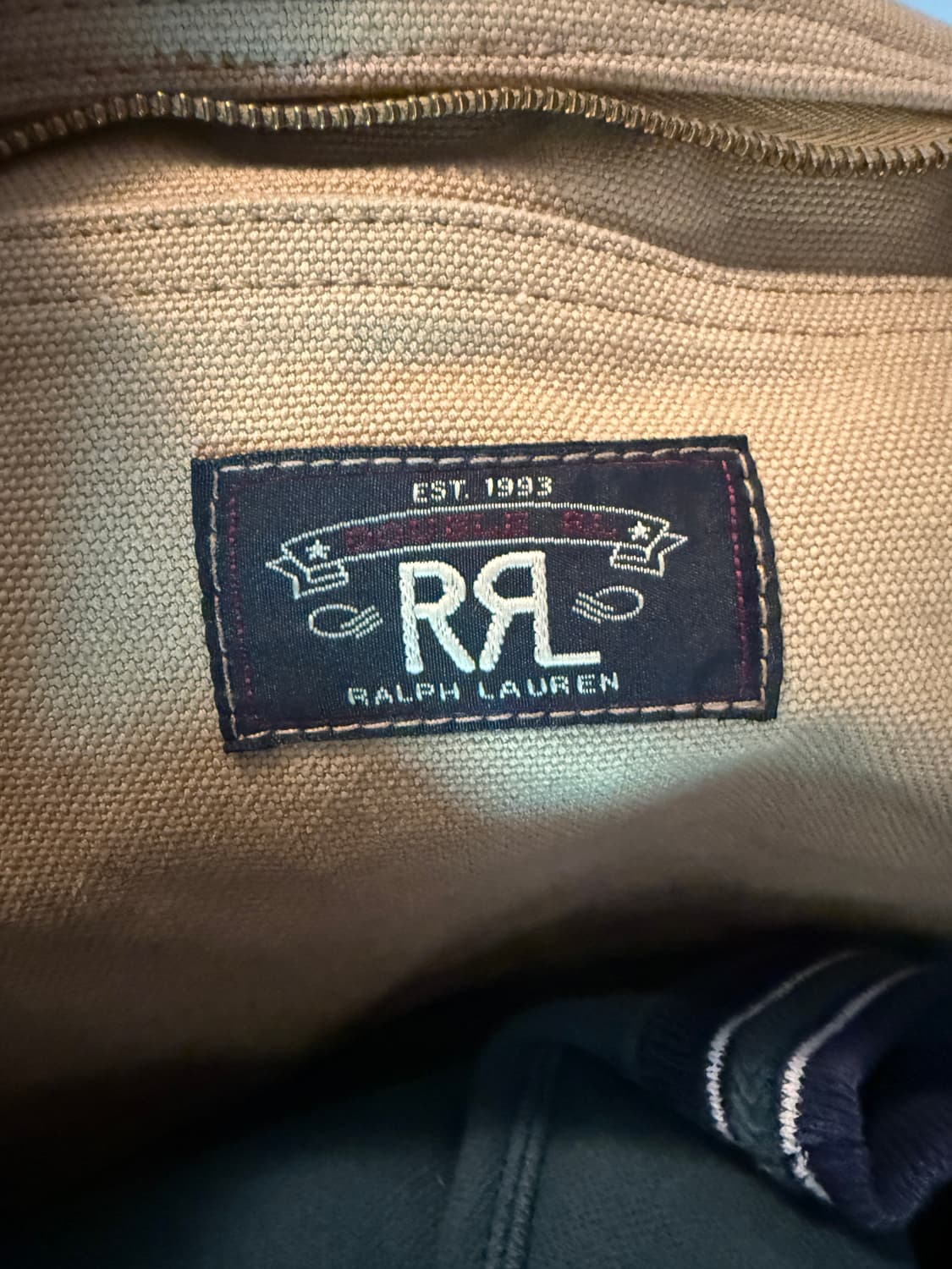 RRL 래더 트림 캔버스 더블백 상품이미지7
