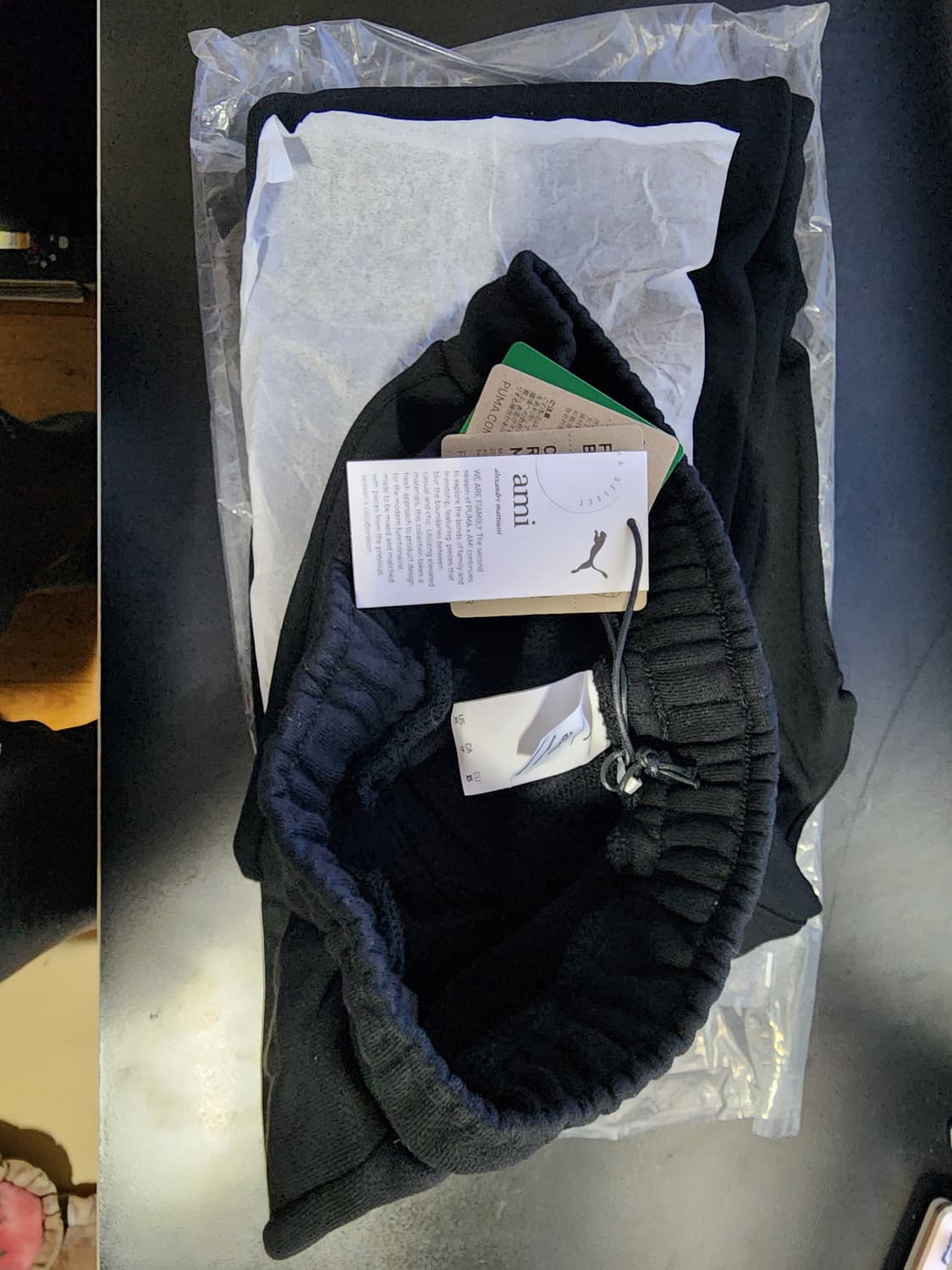 [XS] 푸마 X 아미 조거 스웨트팬츠 푸마 블랙 상품이미지3