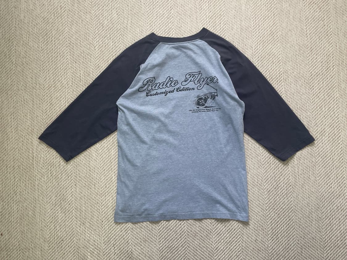 라디오 플라이어 그래픽 라글란 7부 티셔츠 J04161 상품이미지5
