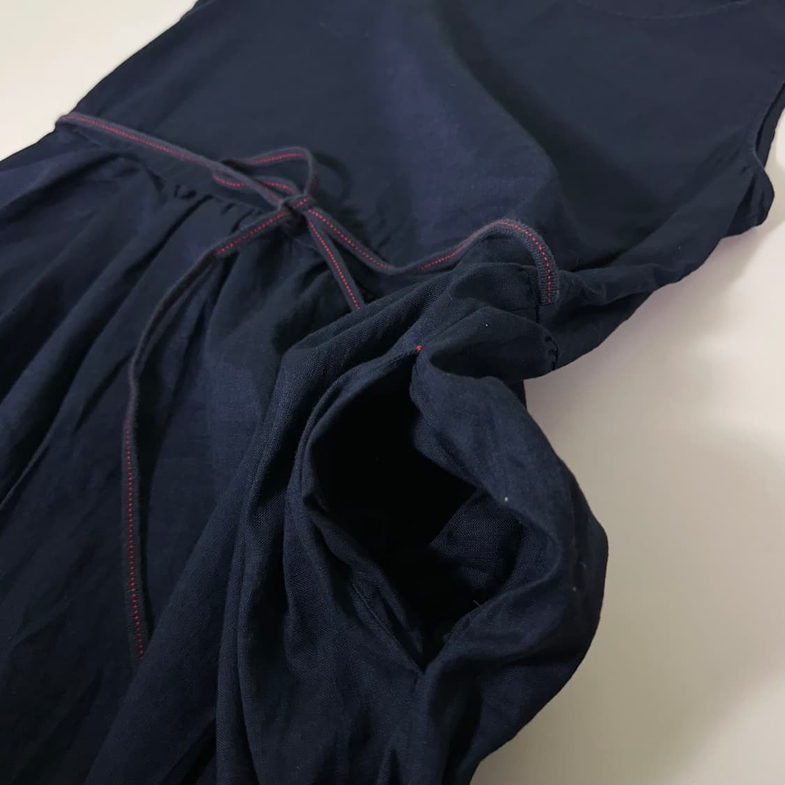 우먼S 유니클로 X 이네스드랑프레상쥬 민소매 린넨원피스 상품이미지5